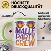 Mallorca Malle Part Crew Tasse Geschenk Malle Urlaub  Produktbild-Vorschau 3