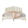 okwish Polsterbett 140 x 200 cm, Bettgestell mit Kopfteil Produktbild-Vorschau 6