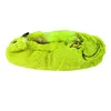 The Grinch - Dětské bačkory "Vyšívané", s obličejem, huňaté Náhled obrázku produktu 3