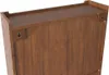 The back of a wooden cabinet with mounting hardware visible. Produktbild-Vorschau