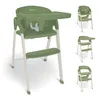 BabyGo Hochstuhl Levels, khaki/weiß Produktbild-Vorschau 1