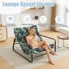 Fauteuil, salon, transat pour jardin, coussin réversible, Voir les images du produit 5