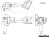 Metabo W 18 7-125 Akumulatorowa szlifierka kątowa 18 V 125 Podgląd zdjęcia produktu 11