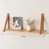 leg&go Étagère flottante 70x15cm, en bois avec lanières en Voir les images du produit 1