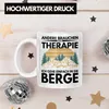 Trendation - Berge Tasse Geschenk Therapie Lustig Spruch Produktbild-Vorschau 3