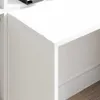 vidaXL Scrivania con ripiano Bianco 138,5 x 55 x 143 cm Anteprima dell’immagine prodotto 4