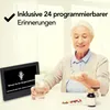 Brixy Demenzuhr – 24 Alarmfunktionen – inkl. Fernbedienung Produktbild-Vorschau 3