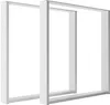 Sada 2 kovových stolových nohou 80x20x2 cm průmyslový Náhled obrázku produktu 1