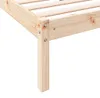 vidaXL Massivholzbett Extra Lang ohne Matratze 100x220 cm Produktbild-Vorschau 6