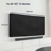 kwmobile 49-50" TV Abdeckung Indoor - Fernseher Hülle Produktbild-Vorschau 3
