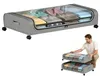 Comodino sottobordo con ruote, coperchio trasparente, Anteprima dell’immagine prodotto 1