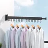 séchoir à linge mural (2 pôles), cintre pliable, séchoir à Voir les images du produit 1