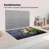 KitchenYeah© Herdabdeckplatte Schneidebrett - Glas - Obst - Produktbild-Vorschau 3