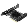 Rozšiřující karta PCIE na 6portový pevný disk SATA 3.0 6G Náhled obrázku produktu 7