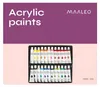 Peintures acryliques 24 pcs. - 12 ml. Maaleo 20363 Voir les images du produit 15