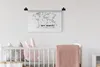 MuchoWow® Wandteppich Wandbehang Weltkarte - Zitat - Reisen Produktbild-Vorschau 2