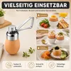 Eierköpfer aus Edelstahl 304, kompakter Eieröffner mit Produktbild-Vorschau 6