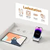 Komoda Moonbite RGB LED 108 cm z 8 szufladami z tkaniny i Podgląd zdjęcia produktu 7