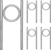 5x Fahrradanlehnbügel 115 x 53 cm Stahl feuerverzinkt Ø 60 Produktbild-Vorschau 1
