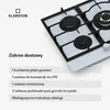 Klarstein Ignito – płyta gazowa 5-palnikowa, 5 palników, Podgląd zdjęcia produktu 6