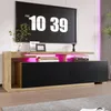 MODFU Meuble TV - Meuble TV Bas Modulaire avec LED Intégrée Voir les images du produit 3