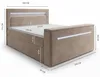 ELVORA DESIGNE Boxspringbett 180x200 cm AURA TV mit Produktbild-Vorschau 6
