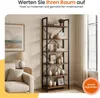 Goliving Bücherregal – 66 x 30 x 186 cm – 6 Ebenen – Produktbild-Vorschau 4