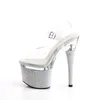 ESTEEM-708DM Damen Sandale von Pleaser, Transparent  , EU Produktbild-Vorschau 6
