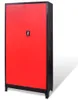 vidaXL Skriňa na náradie s 2 dverami Oceľ 90x40x180 cm Náhľad obrázku produktu 3