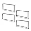 4er Set Möbelbeine Metall 200x90 mm – Rechteckige Produktbild-Vorschau 1