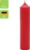 Stabkerzen aus Paraffin, 100/22 mm, Weihnachtsrot, Produktbild-Vorschau 2