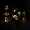 Girlanda ogrodowa świetlna solarna płomień LED 10 lamp 5 m Podgląd zdjęcia produktu 7