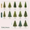 FairyTrees kerstboom, kunstmatig, 180 cm, Nordmannspar met Productafbeelding-voorbeeld 8