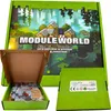 A product box for a building block set, with the box open to reveal the contents. Voir les images du produit