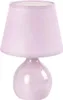 Rabalux Ingrid rosa lampada da tavolo per lampadina E14 Anteprima dell’immagine prodotto 1