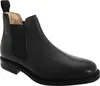 A black leather Chelsea boot is shown against a white background. Náhľad obrázku produktu