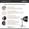 Walimex pro Studio Parabolic Softbox 90 cm, otočný o 360°, Náhled obrázku produktu 3