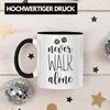 Trendation - Never Walk Alone Tasse Geschenk Hundebesitzer Produktbild-Vorschau 3