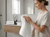 CLARYSSE ELEGANCE uterák 60x110 cm biely, 100% bavlna Náhľad obrázku produktu 3