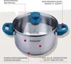 Fackelmann Topf mit Deckel Essential Ø 20 cm aus Edelstahl Produktbild-Vorschau 2