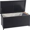 Polyratanový zahradní úložný box HWC-D88 - prémiová černá, Náhled obrázku produktu 1