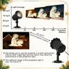 Weihnachtsprojektor mit 3D-Hologramm-Effekt, Timer, Geburtsmotiv Náhled obrázku produktu