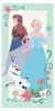 Ręcznik kąpielowy Frozen Anna, Elsa & Olaf 70 x 140 cm Podgląd zdjęcia produktu 1