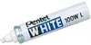 Bílý permanentní popisovač Pentel X100W, klínový hrot, bílý Náhled obrázku produktu 1