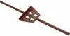 Federstahlpfahl oval 107cm - mit Kopfisolator - Rundstahl- Produktbild-Vorschau 2