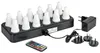 Duni LED-Set Warmweiß & Mehrfarbig Wiederaufladbar 12 Stück Produktbild-Vorschau 2