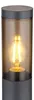 Stehleuchte, IP44, rauchig, anthrazit, E27, H 110cm Produktbild-Vorschau 4