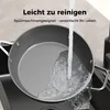 Bratpfanne Keramik mit Deckel 28cm 5L Antihaft Induktion Produktbild-Vorschau 6