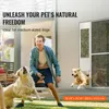 SucceBuy Porte coulissante en verre pour chiens, hauteur Voir les images du produit 2