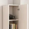 Armoire loft moderne blanche 2 portes 174 cm Voir les images du produit 6
